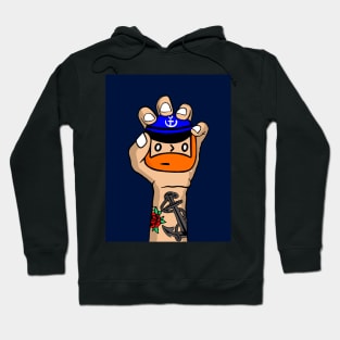 Hand of sailor Hoodie